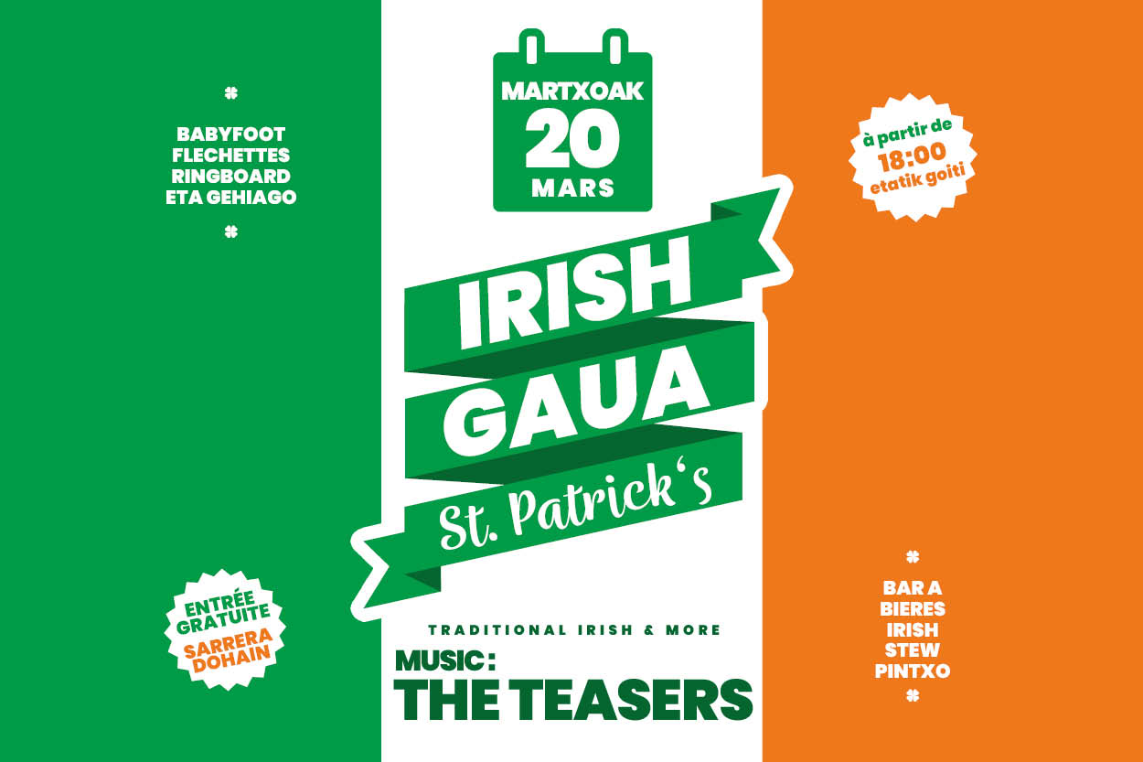 Irish Gaua – St Patrick