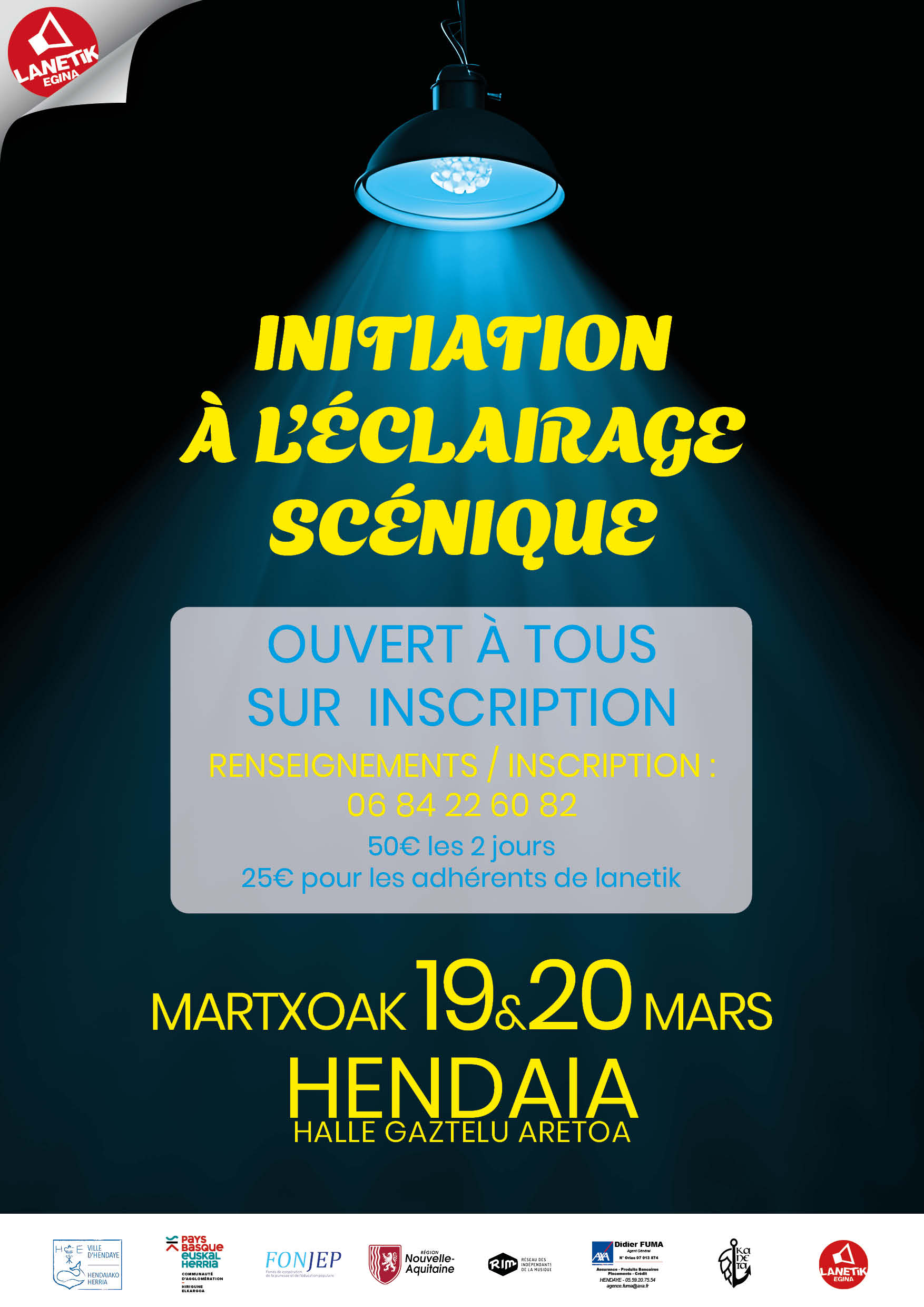 Initiation à l&rsquo;éclairage scènique